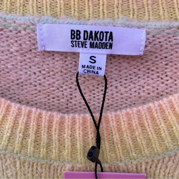 NEW BB Dakota Steve Madden Ombre Sweater Sz S - Picture 6 of 10